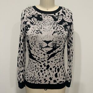 New INC International Concepts Leopard Sweater